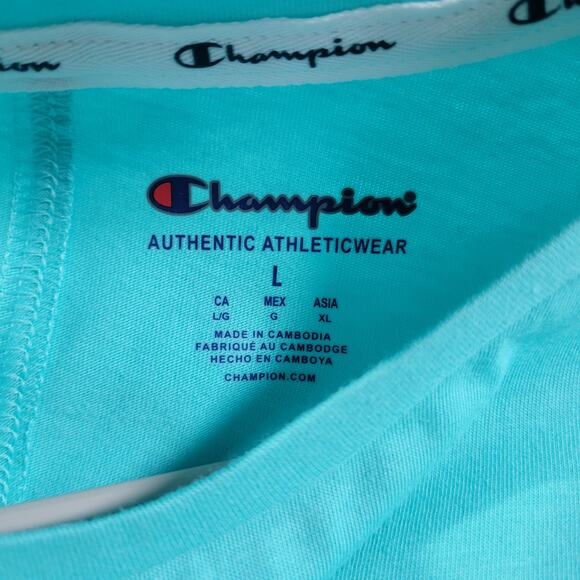 NWT Champion Light Sea Green Muscle Tank Size Large - Picture 5 of 6